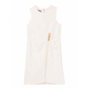 [MOSCHINO] 라프리마 여성 니 Length Abito 캐디 40437221002 화이트 /8