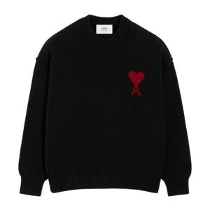 아미 하트 인타르시아 울 스웨터 H25UKS838018 009 009