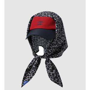 엄브로 패턴 스카프 썬캡 B1 UQ223CCP63 BLK0 PTN0