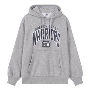 [엔비에이]공용 GSW 아치형 오버핏 후드 티셔츠 N253TH021P