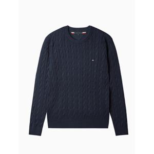 타미힐피거 M 케이블 크루넥 스웨터 BB T12E7KPO100MT1 DW5 P91 SM5