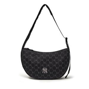 MLB (3ACRMV45N-50BKS) 다이아 모노그램 데님 JQD 크로스백 뉴욕양키스