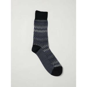 [MISSONI] 라프리마 남성 양말 CA00CMUA330 0001 Blue /6