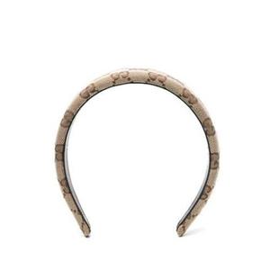 구찌 오리지널 GG 캔버스 헤어밴드 789987KQW00 9700 Beige