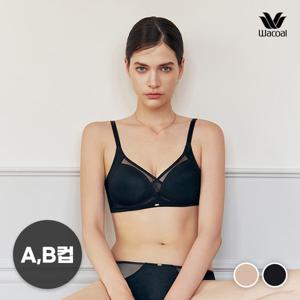 와코루 인견 노와이어 몰드 브라 A,B컵(WBRX105)[WBRX105A_B]