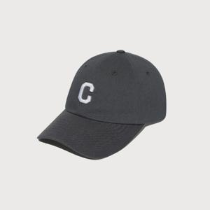 M 커버낫모자 CQK CO2407CA22-CH 미들 C로고 B.B캡 Charcoal