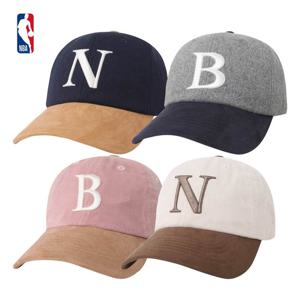 NBA 남녀공용 원포인트 자수 시즌배색 소프트볼캡 N255AP266P