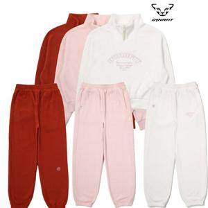 다이나핏 [택가 238,000원] FLUFFY 플러피 여성 반집업 조거 팬츠 세트 YWW23259 YWW23260