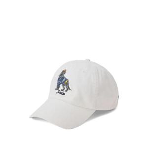25 FW 폴로 랄프로렌 도그 모티프 자수 베이스볼 캡 모자 710981743001 TP442492969