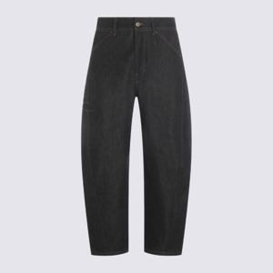 르메르 하이웨스트 스트레이트 버튼 팬츠 PA1102 LD1061BK965
