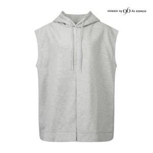 [나인식스뉴욕]센터 절개 후드 베스트 NP9VT004M0