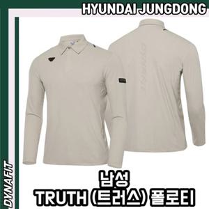 [다이나핏] YMU23224 남성 프리미엄 골드라인 TRUTH (트러스) 긴팔 폴로티 HJDMLT