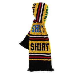 COMME DES GARCONS SHIRT Intarsia scarf FPK403W251