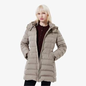 [25FW 15%쿠폰]라코스테 공식 여성 슬림핏 후드탈착 중힙 다운 BF545E-55N 02S