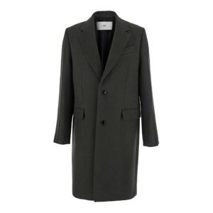 AMI 파리 싱글 브레스티드 코트 HCO010WV0078 020 TP948063353