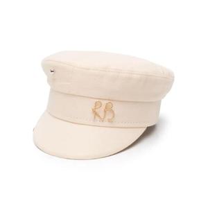 25 FW 루슬란바진스키 로고 아플리케 베이커 보이 캡 모자 KPC041VLPRSMRB TP442674626