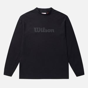 윌슨긴팔티 LQC W243001GTL91-BLK 모크넥 긴팔티