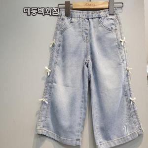 치크 DP01 리본포인트 와이드팬츠 CKTJ25570