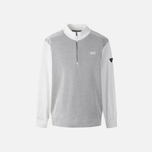 PXG골프긴팔 UQC PIPPM4107-01 남성 하프 집업 하이브리드 니트