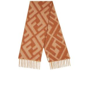 펜디 머플러 스카프 FXT460 AYKQ F1U6S CAMMELLO BRANDY BROWN