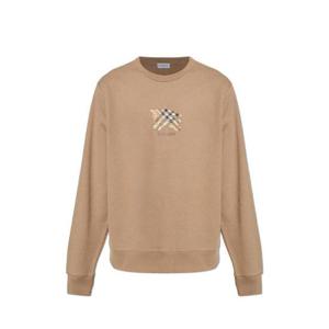 버버리 EKD 체크 크루넥 스웨트셔츠 8116084A3324 CLAYBROWN TP948072202