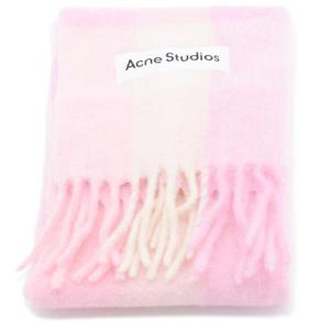 아크네 스튜디오 머플러 스카프 CA0084DTL CANDY PINK