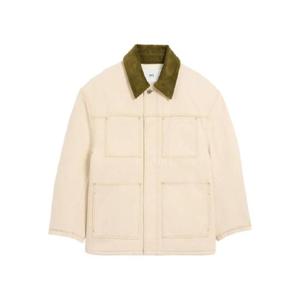 AMI Paris 패딩 코튼 워커 재킷 H25UJK834DE0106