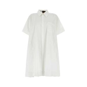 LOEWE PAULAS IBIZA White poplin shirt Paula s Ibiza dress S616Y09W12 WHITE
