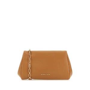 MICHAEL BY MICHAEL KORS Camel leather Belle crossbody bag 32H3G9BC8L PALEPEANUT