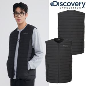 [디스커버리] 남성 픽시버G 튜브 다운 패딩베스트 DMDV71056 BKS