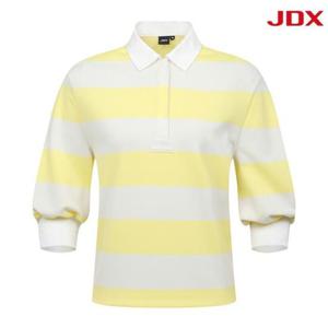 JDX 세이브존07 여성 7부 퍼프 티셔츠 X2TLW5450-LY