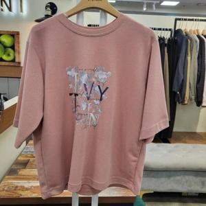 스테파니 HC03 호피 물감 티셔츠 A25TS5307