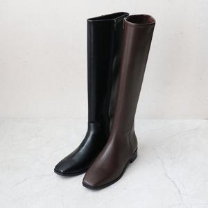 모던 스퀘어 컴포트 쿠션 데일리 롱부츠 3CM RA-1912-1