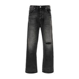 퍼플 브랜드 블랙 데님 스트레이트 진 P018CRPB125 BLACK