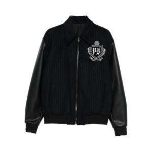 발망 자켓 FH0TFA72MH94 SPW Bleu marine blanc noir