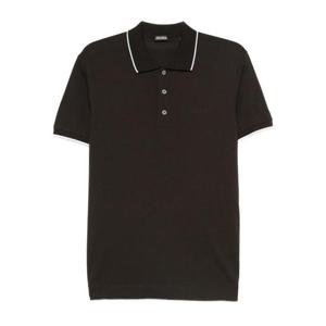 에르메네질도제냐 폴로 티셔츠 UG358A2G746 M09 Brown
