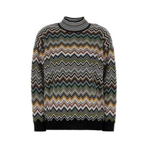 미소니 스웨터 DS25WN16BK01CQ SM9TA PRINTED