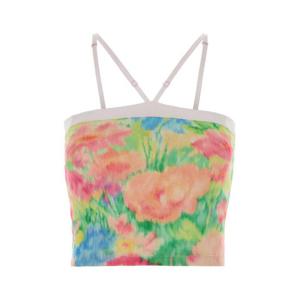프라다 반팔 티셔츠 39647SOOO18CW F0089 FLORAL
