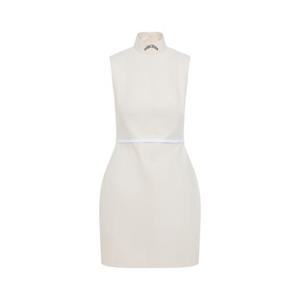 모스키노 미디 원피스 252D04365436 1002 WHITE