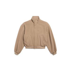 발렌시아가 자켓 850619TQU14 2602 CAMEL