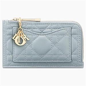 디올 LADY DIOR 컴팩트 카드지갑 S0965ONMJ_M81B