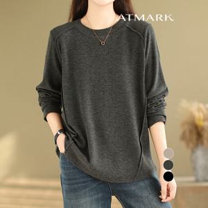ATMARK (77까지)베이직절개롱슬리브티셔츠_AA56TS021G