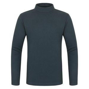 MILLET MG01 밀레 [ 24FW 50%행사 ] 남성 간절기 하이넥티셔츠 소프트한터치감의 양면기모 _MVTFT422I