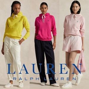 폴로 랄프로렌 Polo Ralph Lauren 20230773 여자 자수로고 맨투맨 후드 티셔츠