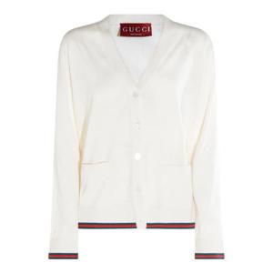 구찌   가디건 FW25 818588XKENL9066 6358108 White