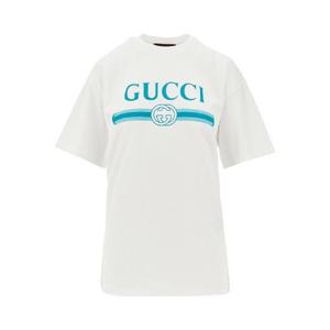 구찌   반팔 티셔츠 FW25 837959XJHGY9081 9081 6207151 White