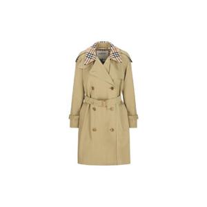 버버리   여성 트렌치 코트 FW25 8111564C2981 5665405 VNTG CHKBRIAR BROWN