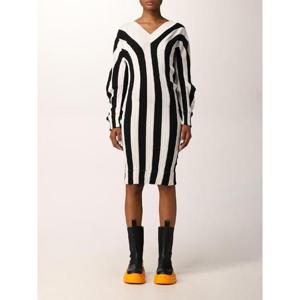 보테가베네타   긴팔원피스 SS22 687027V1N00 1056 5974790 Yellow Cream