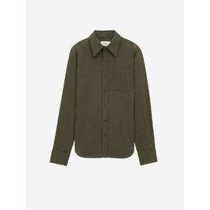 생로랑   긴팔 셔츠 SS25 823673Y3D50Y3D50 5577241 Military Green