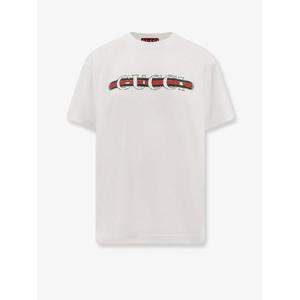 구찌   티셔츠 FW25 788093 XJGL69074 6305221 WHITEMC